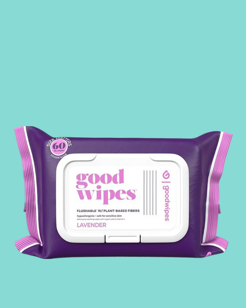 Goodwipes 60ct Flushable Wipes Lavender